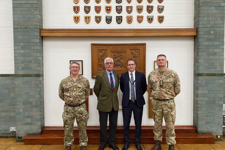 Happy Retirement John S Wilson OBE DL and Welcome Bruce Spencer EM REED (Des)