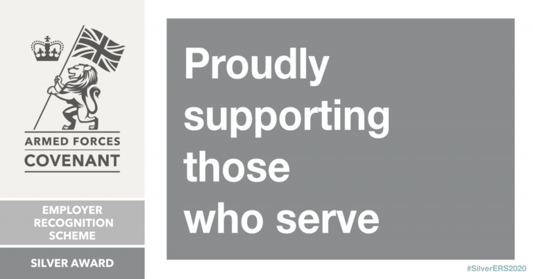 Record number of East Midlands employers win silver for armed forces support