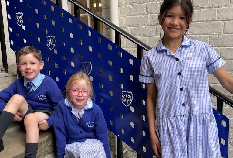 Safety Stair Panels Donated to Local School