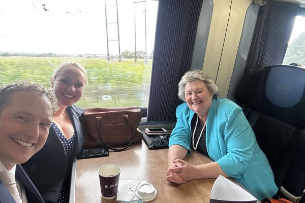 Politics on the move