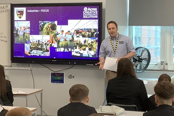 Engaging engineers of the future: MD Luke Parker visits Granville Academy