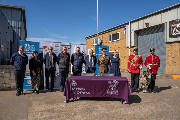 BBC East Midlands & BBC Radio Derby visit for signings of the Armed Forces Covenant