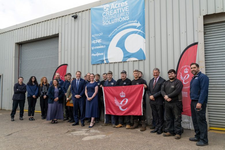 Acres Engineering Wins King’s Award for Enterprise in Promoting Opportunity