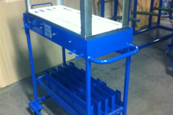 Kanban Trolley and Oven Fixture System