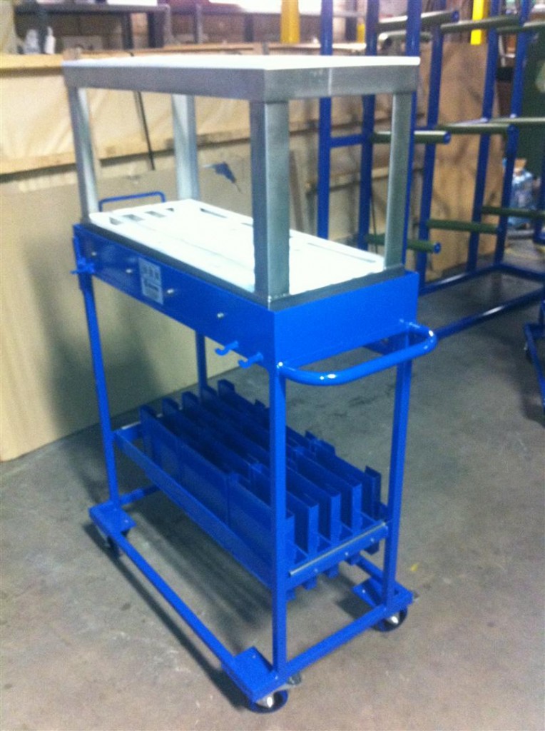Kanban Trolley and Oven Fixture System