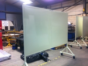 2012-10-9589 – Transportable Magnetic Notice Wipe Board