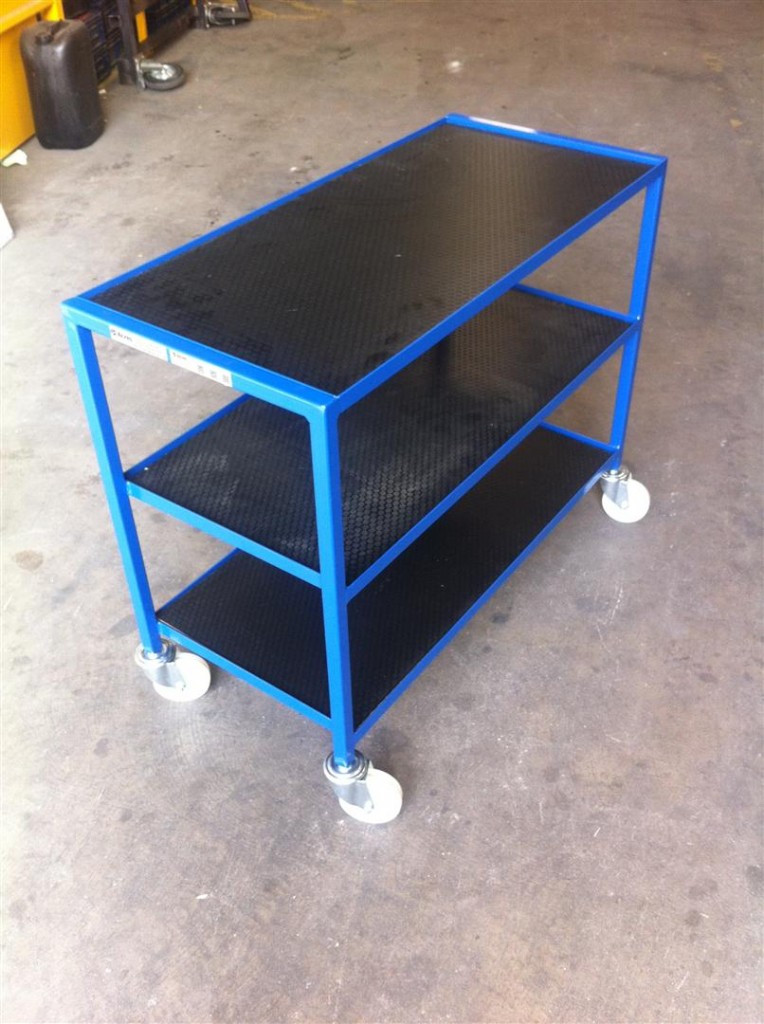 Biology Tray Storage Trolleys