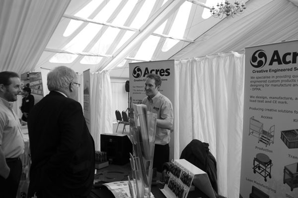Secretary of State for Transport, Patrick McLoughlin visits the Acres Stand @ DDRF Annual Conference
