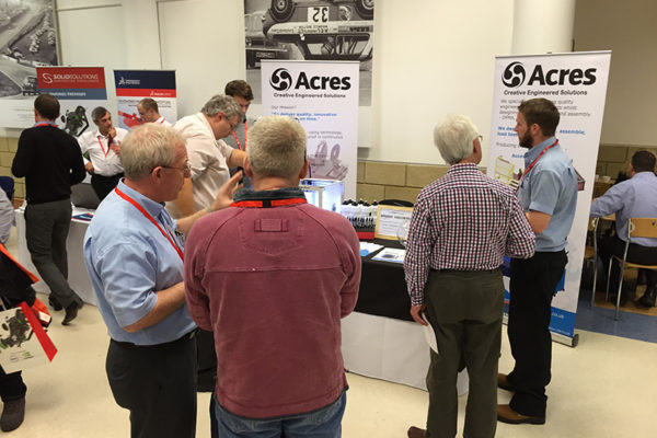 Another successful exhibit for Acres, this time at the Solidworks 2015 launch show event at the Heritage Motor Centre in Gaydon.