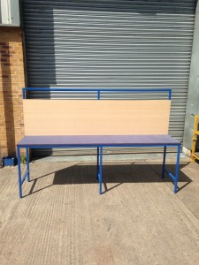 Fixed Assembly Workstation with backboard