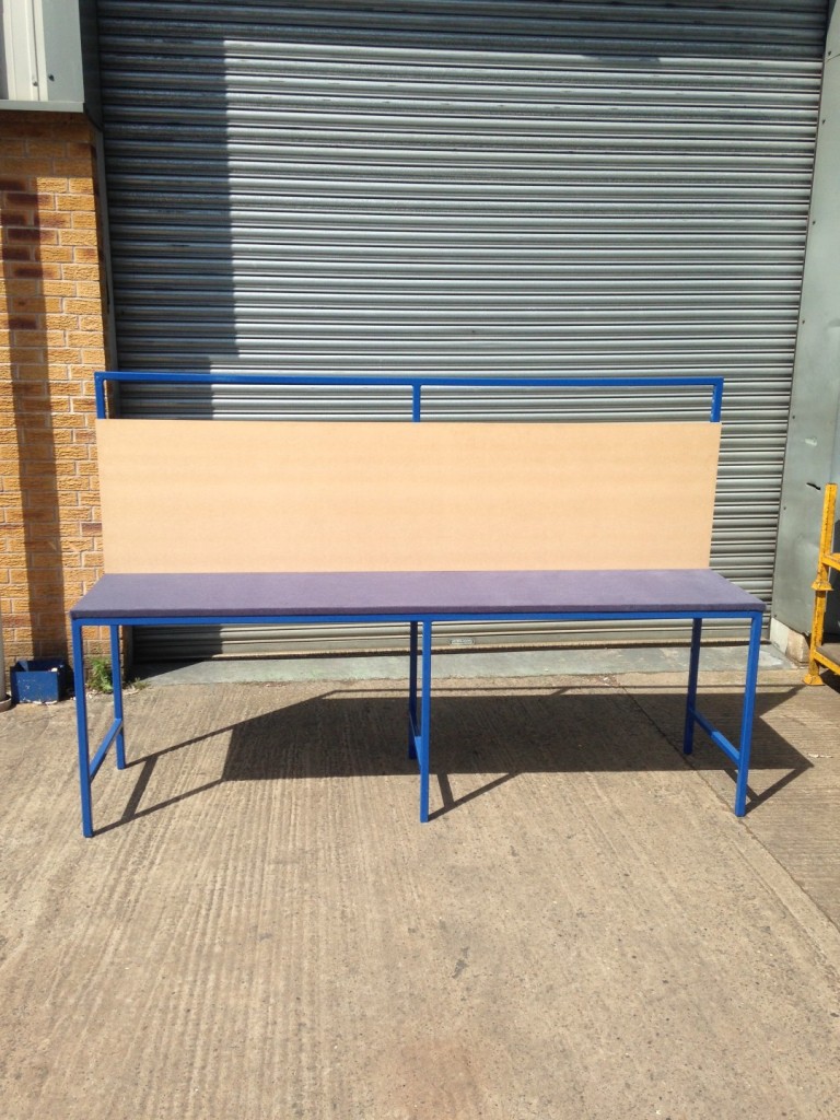 Fixed Assembly Workstation with backboard