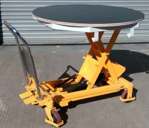 Circular Inspection Table Trolley