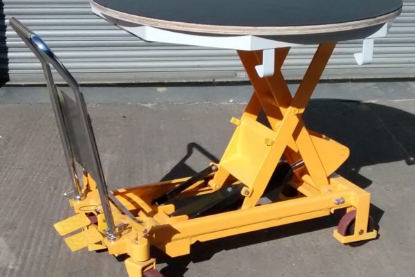 Circular Inspection Table Trolley