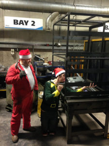 A little help from a man who knows how to get deliveries out on time!