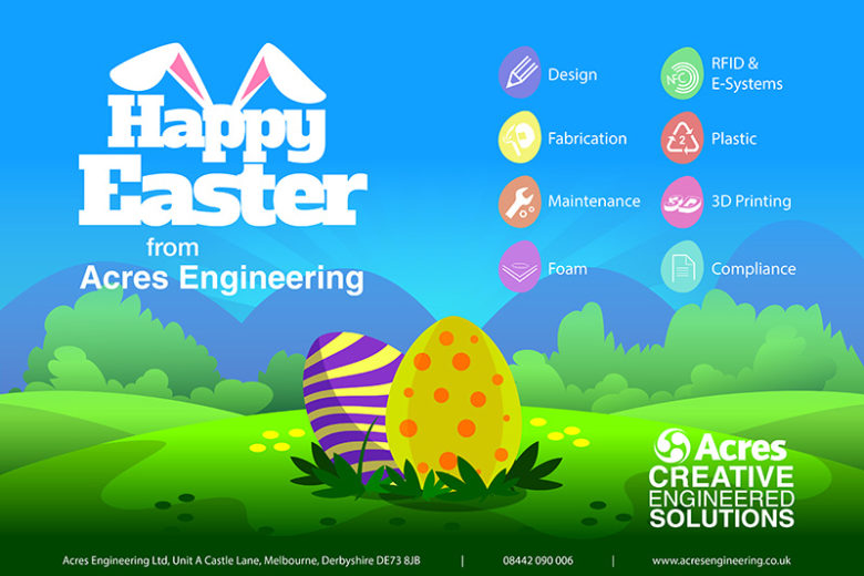 Happy Easter from everyone at Acres Engineering!