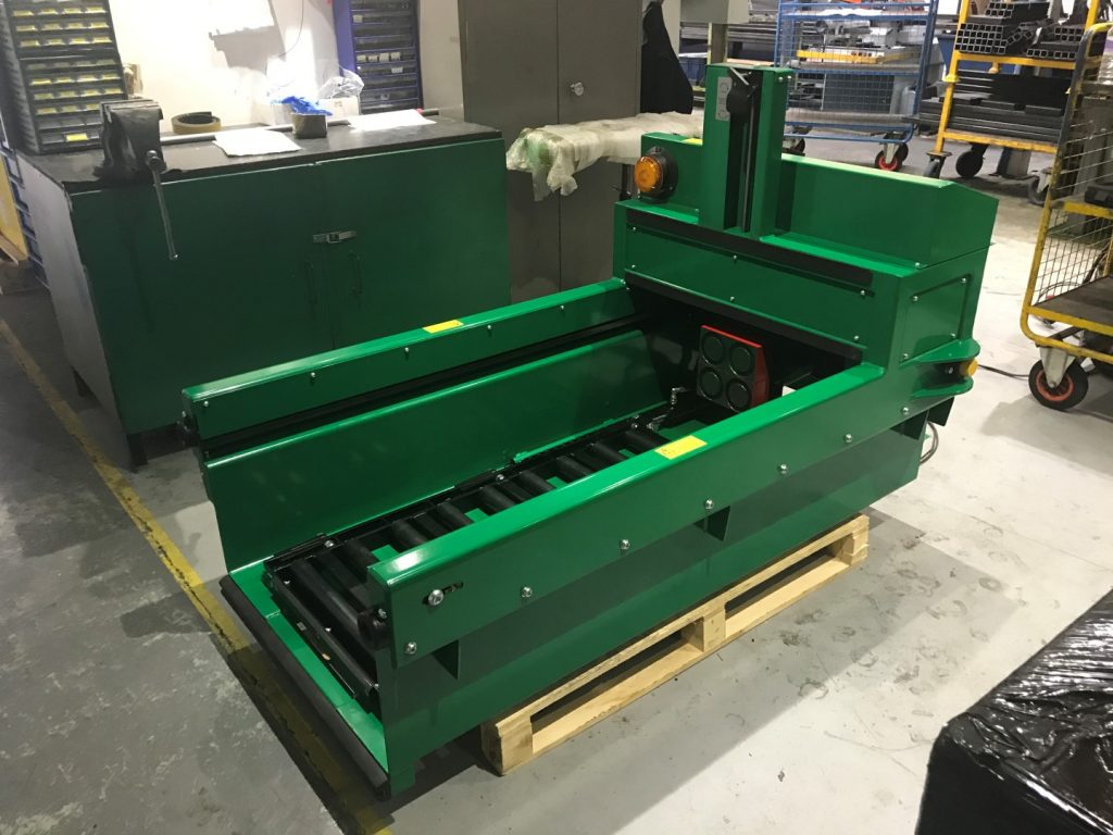 Battery Changing Tugger Machine 1250 x 650 Dual Height