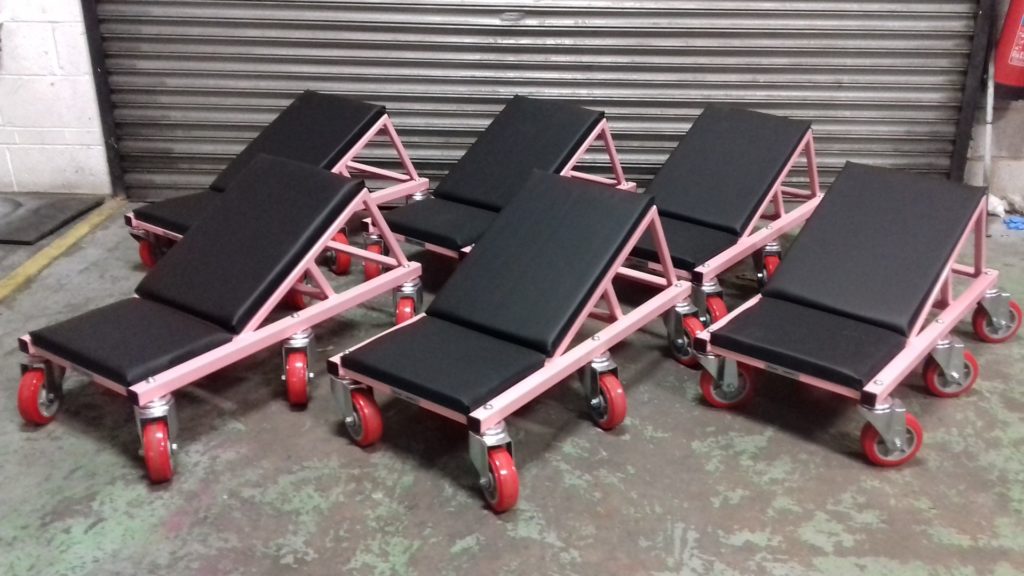 Fixed Back Creeper Trolley