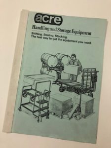 Throwback Thursday – Handling and Storage Equipment