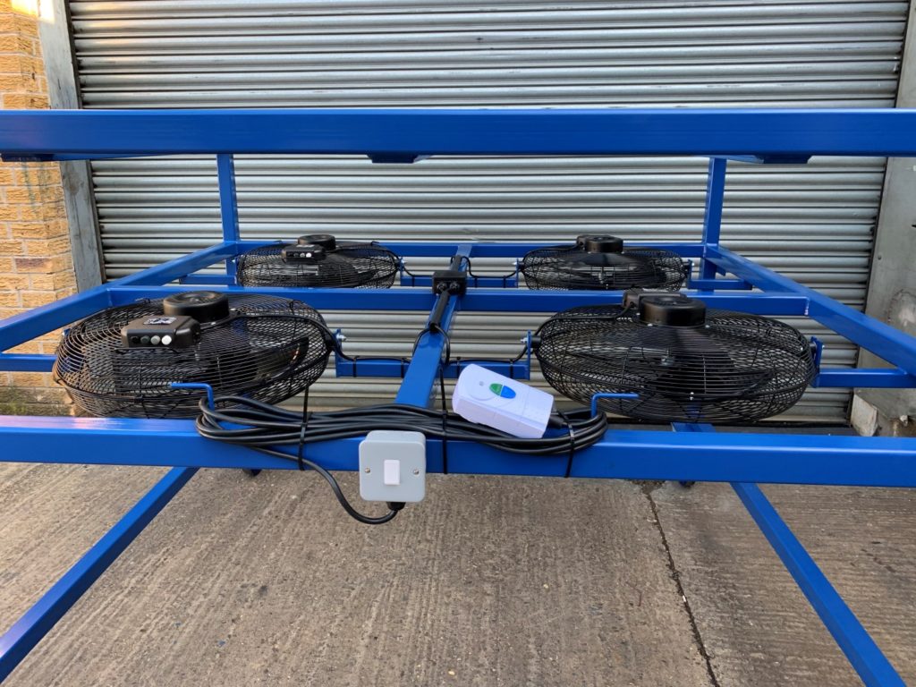 Cooling Rig Fan Trolley