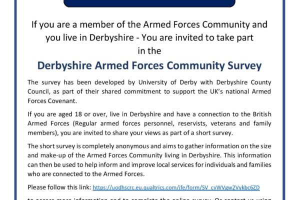Derbyshire Armed Forces Community Survey