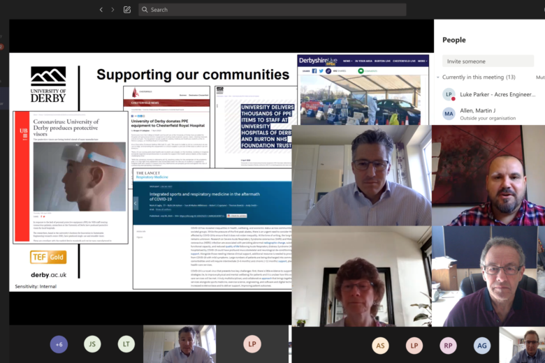 Derby College of Engineering & Technology Industry Advisory Board’s virtual meeting