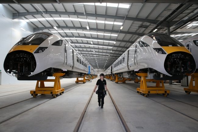 Hitachi Rail celebrates 5 years of British train manufacturing