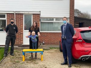 Acres helps Archer with his Angelman syndrome battle