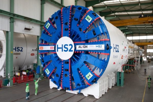 Tunnel boring Florence set to dig the Chiltern Hills