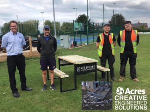 Acres to the rescue after vandalism at local sports facility