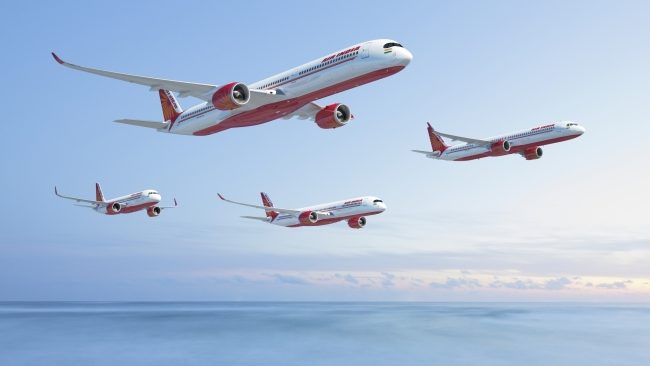 Airbus secures 250 aircraft order from Air India