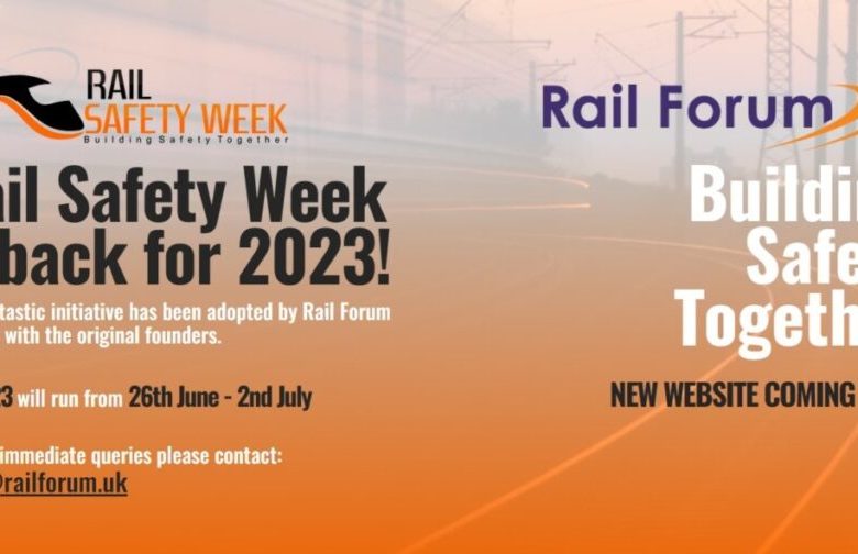 Rail Forum Adopts Rail Safety Week.