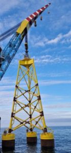 Final Foundation Installed at World’s Deepest Fixed-bottom Offshore Wind Farm