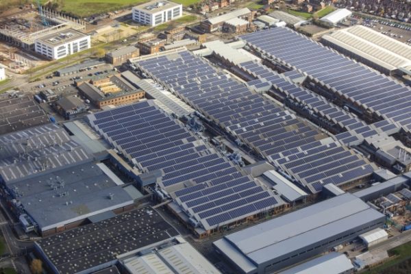 Bentley Motors Increases Solar Power at Crewe Factory