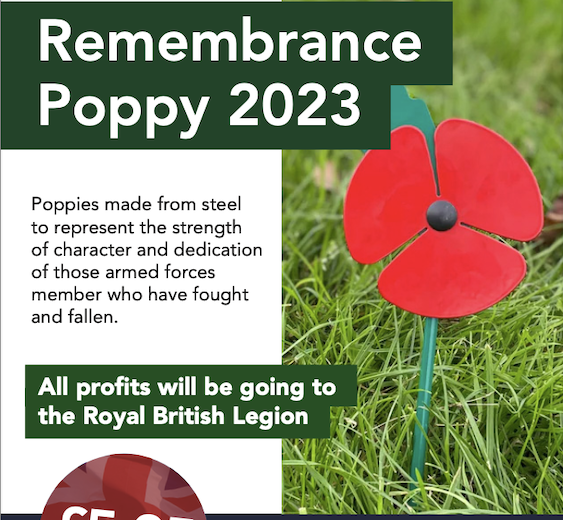 Remembrance Poppy Campaign Launch