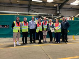 Arnold Wills visit Acres for 5S Inspiration