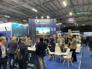 Visit to Space-Comm EXPO in Farnborough