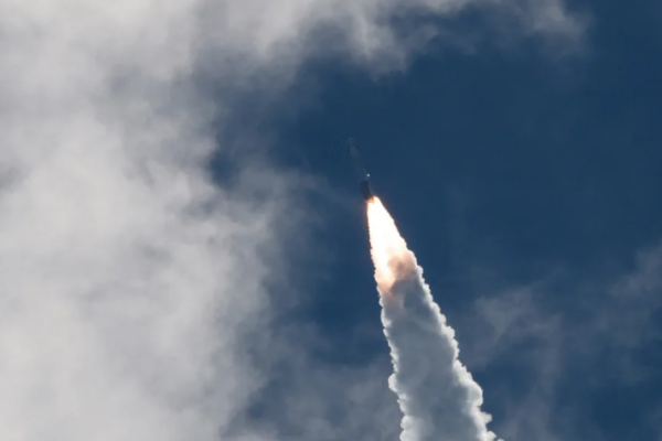 Boeing spacecraft carrying two astronauts lifts off on historic voyage