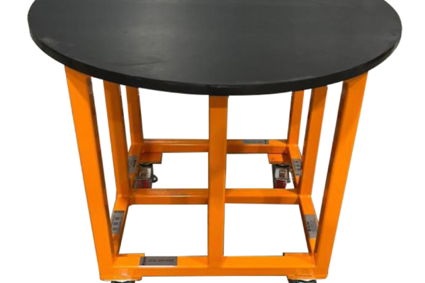 Mobile Circular Assembly Table