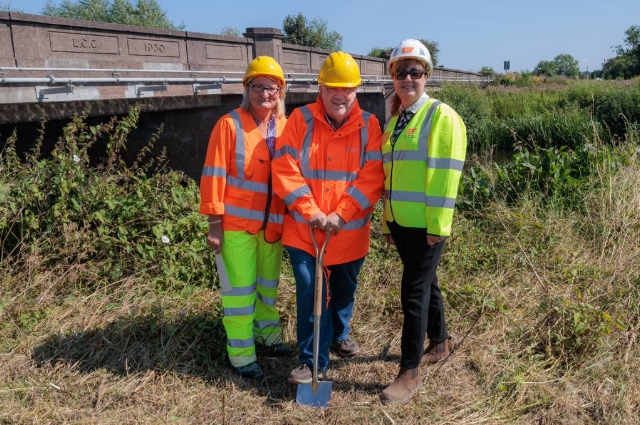 Work underway on replacement of 90-year-old bridge