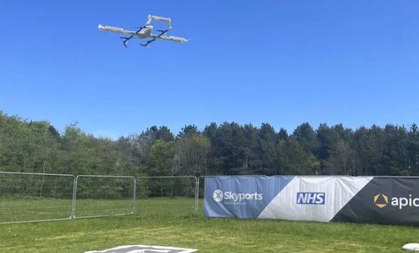 Blood packs successfully delivered in NHSBT drone trial