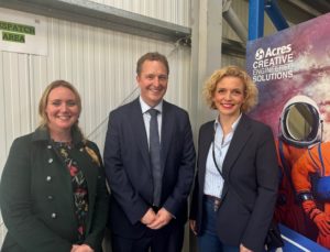 Samantha Niblett MP Highlights Acres Engineering Excellence in Maiden Speech