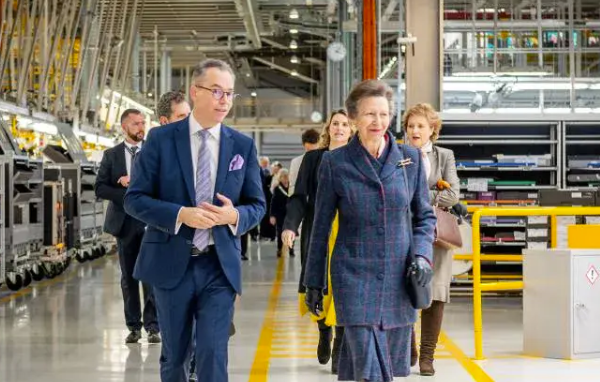 Rolls-Royce welcomes Princess Royal to Goodwood