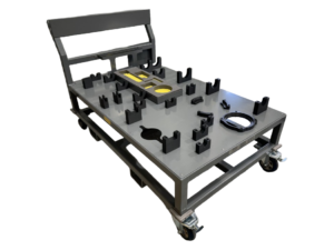 LPT removal ‘Point of use’ tooling trolley 2