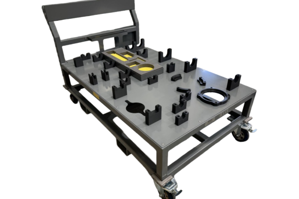 LPT removal ‘Point of use’ tooling trolley 2