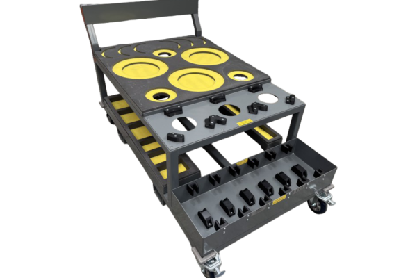 LPT removal ‘Point of use’ tooling trolley