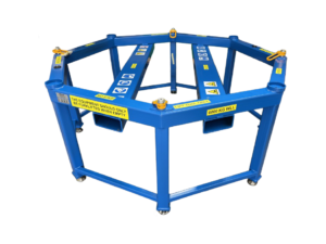 Aero engine build stand riser