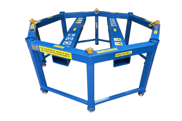 Aero engine build stand platform riser