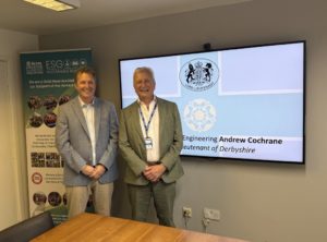 Vice Lord-Lieutenant of Derbyshire visits Acres Engineering