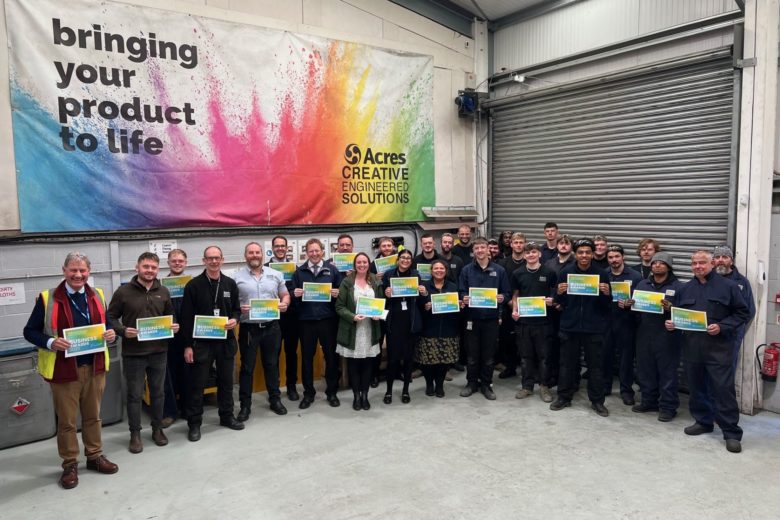Acres shortlisted for Manufacturer of the Year 2025 Business Award
