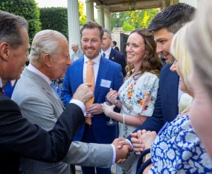 Alison Parker Meets His Majesty The King at St James’s Palace Following King’s Award Success